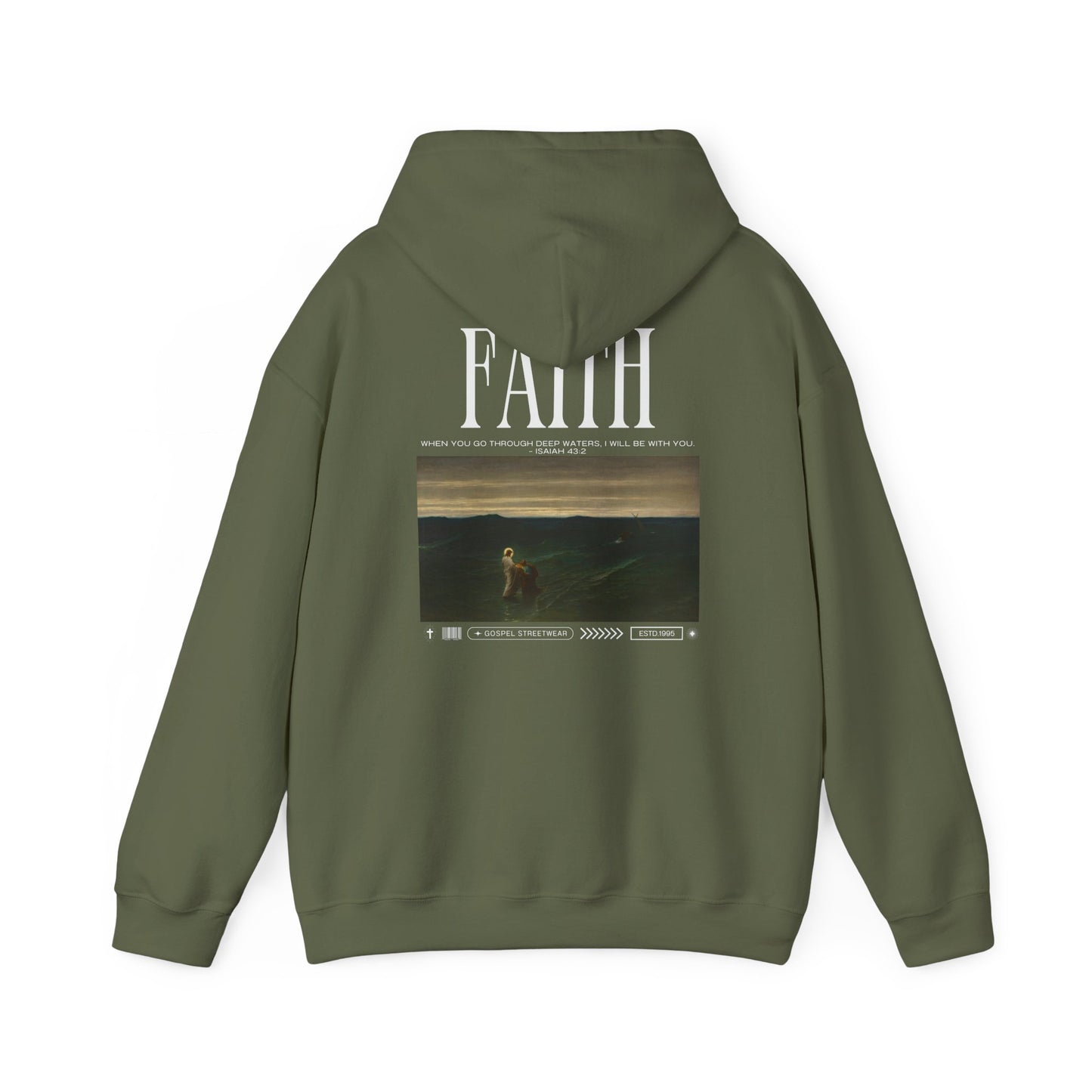 Faith Bible Verse Jesus Hoodie Sweatshirt