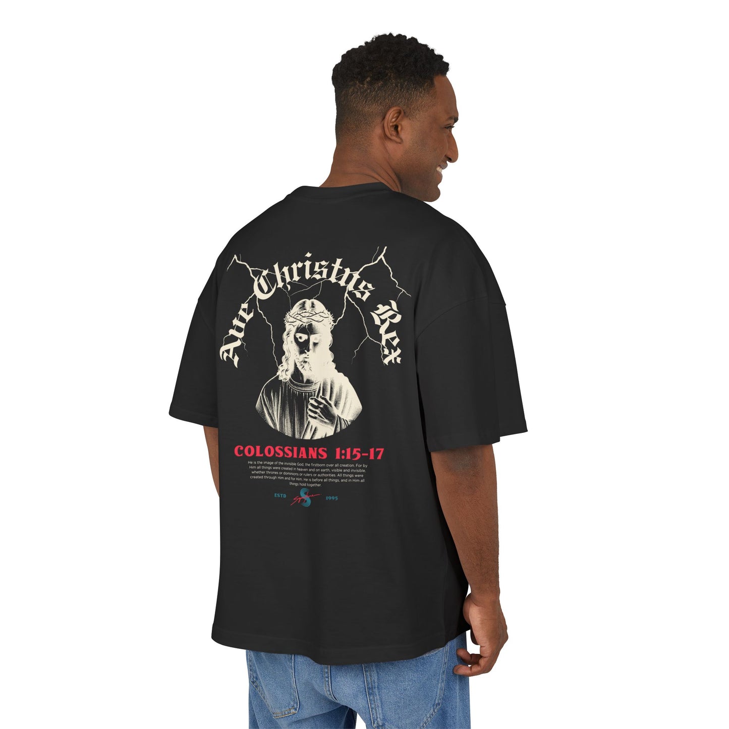 T-Shirt Ave Christus Rex Jesus Picture Unisex