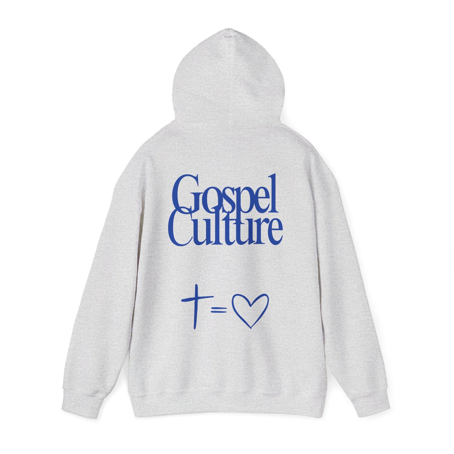 Gospel Culture Hoodie — Cross = Love Graphic Pullover