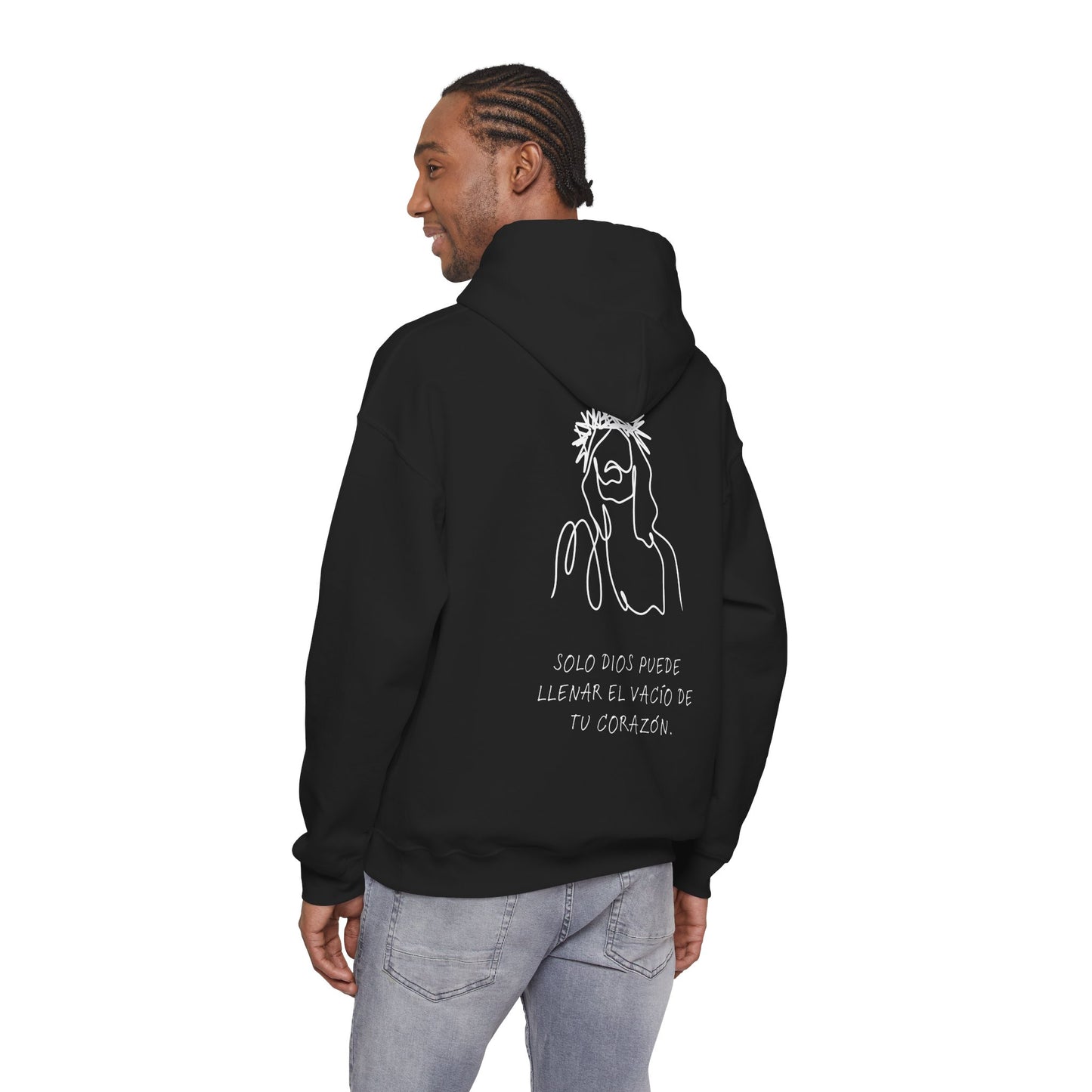 Gospel Culture Hoodie – 'Solo Dios Puede Llenar el Vacío de Tu Corazón' Hoodie