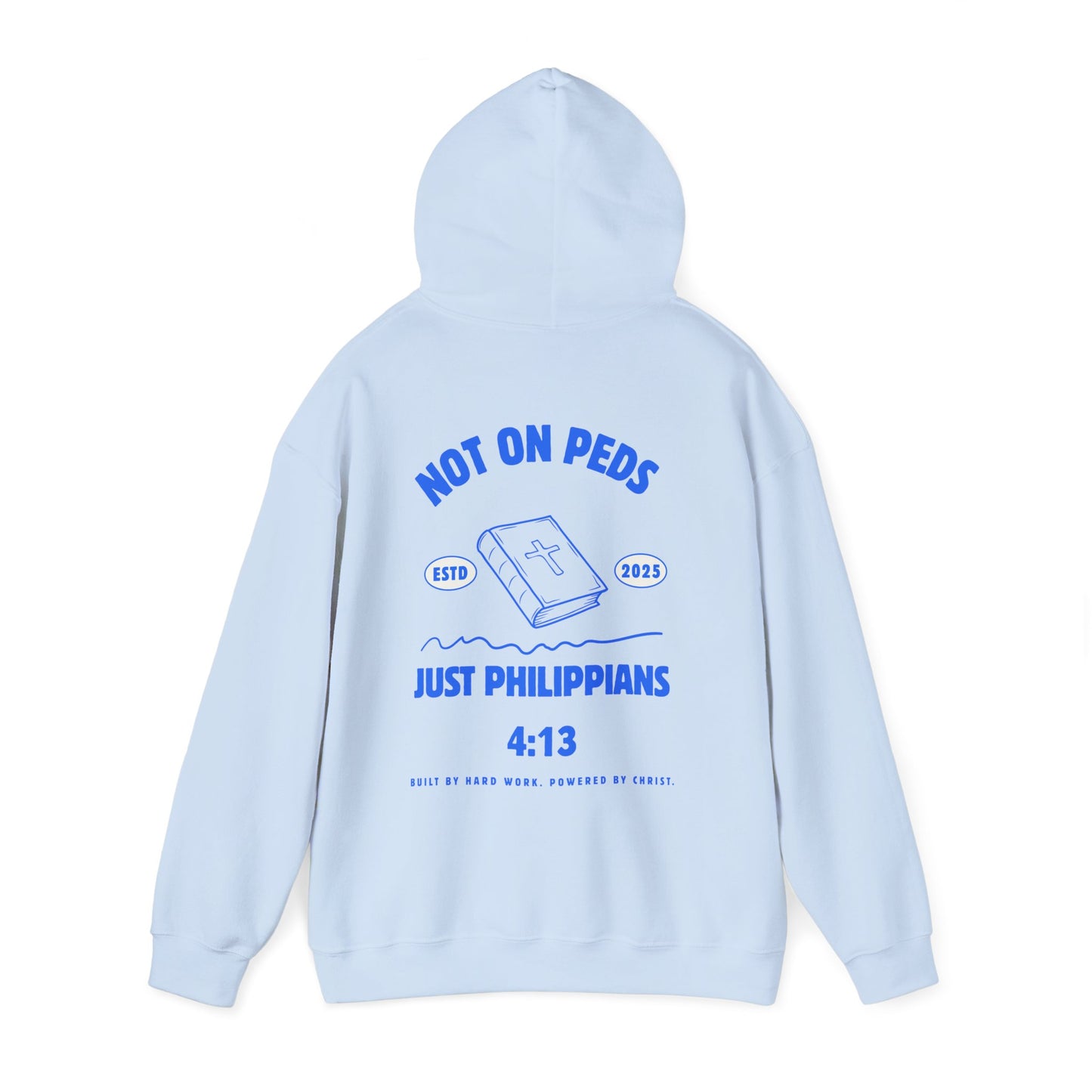 Hooded Sweatshirt - Philippians 4:13 Christian Inspiration