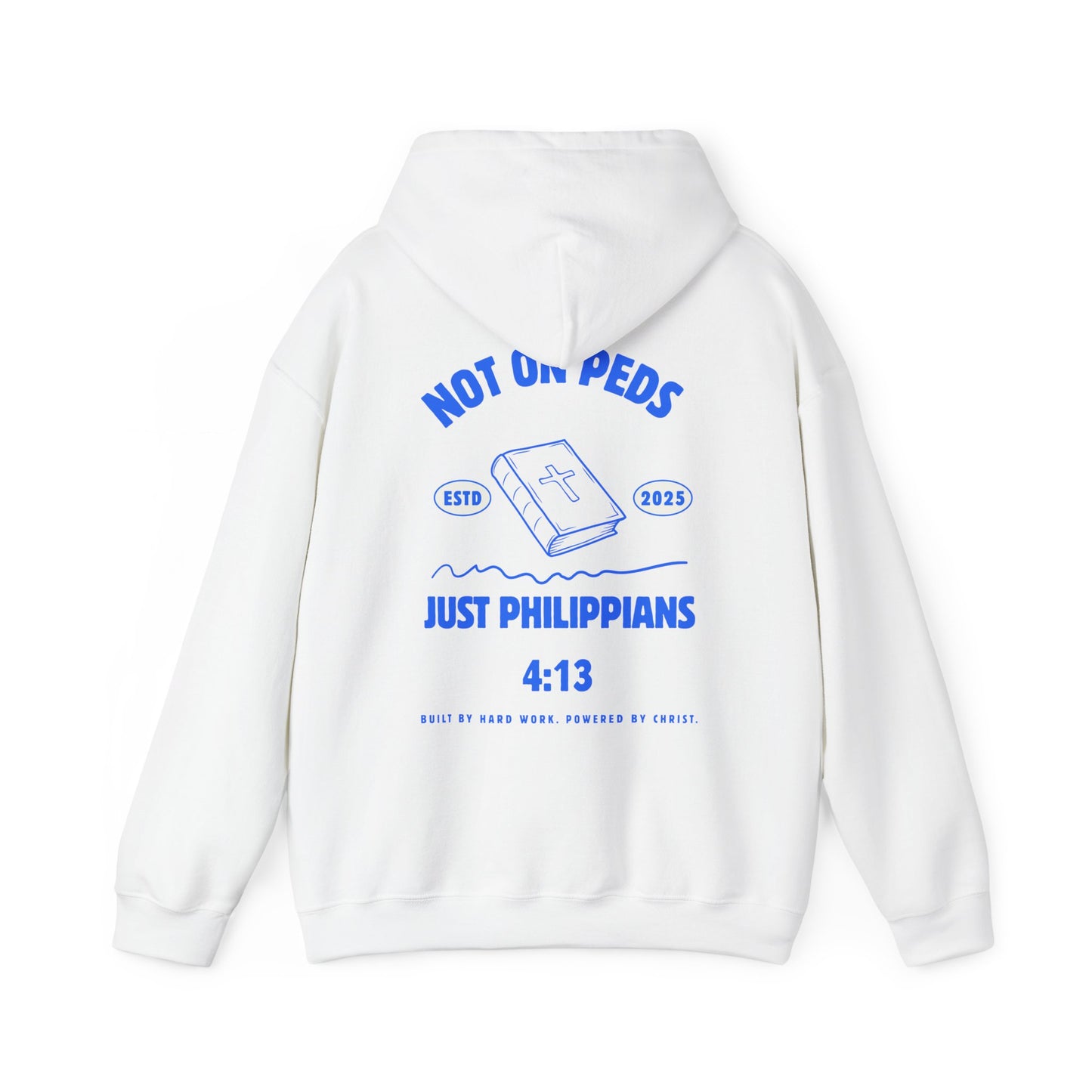 Hooded Sweatshirt - Philippians 4:13 Christian Inspiration
