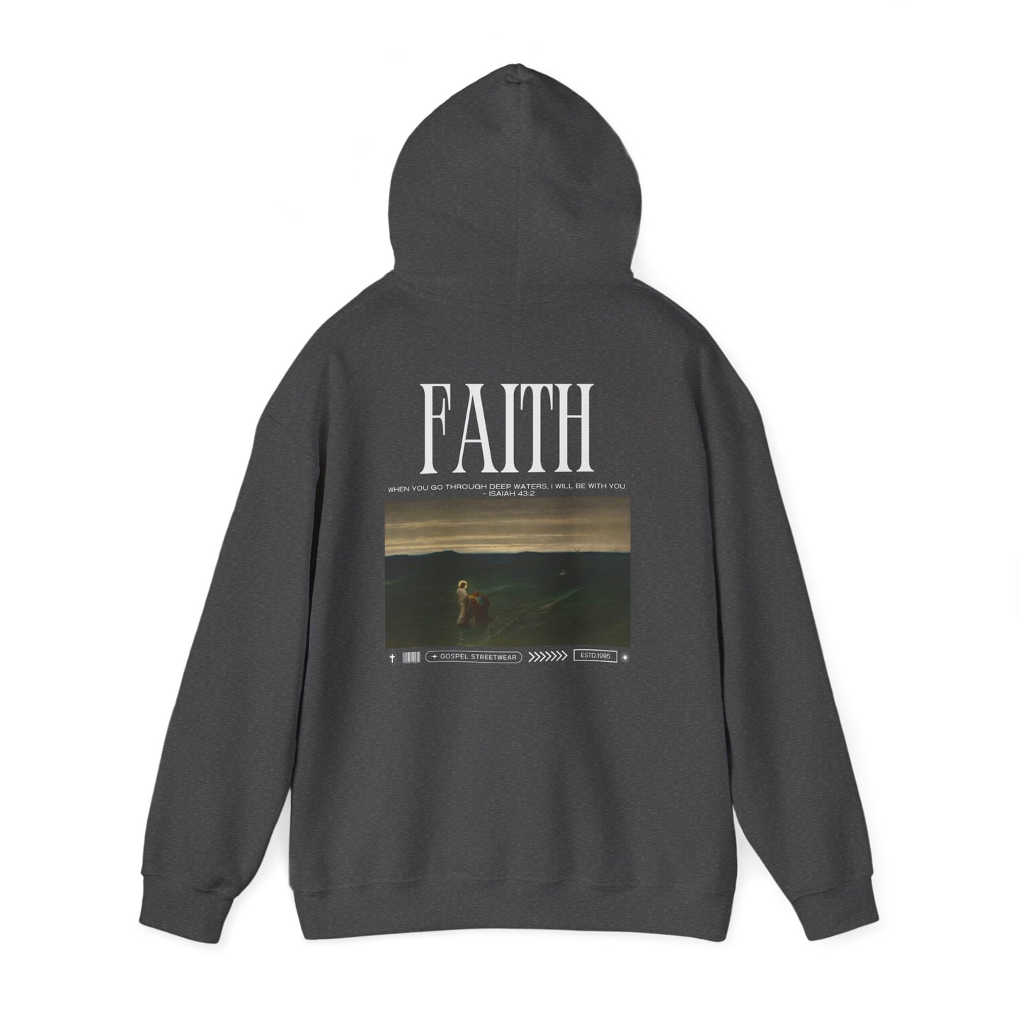 Faith Bible Verse Jesus Hoodie Sweatshirt