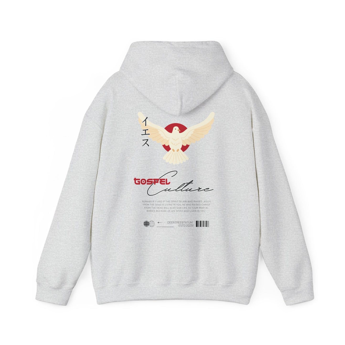 Christian Hoodie — ‘Gospel Culture’ Dove Graphic Pullover
