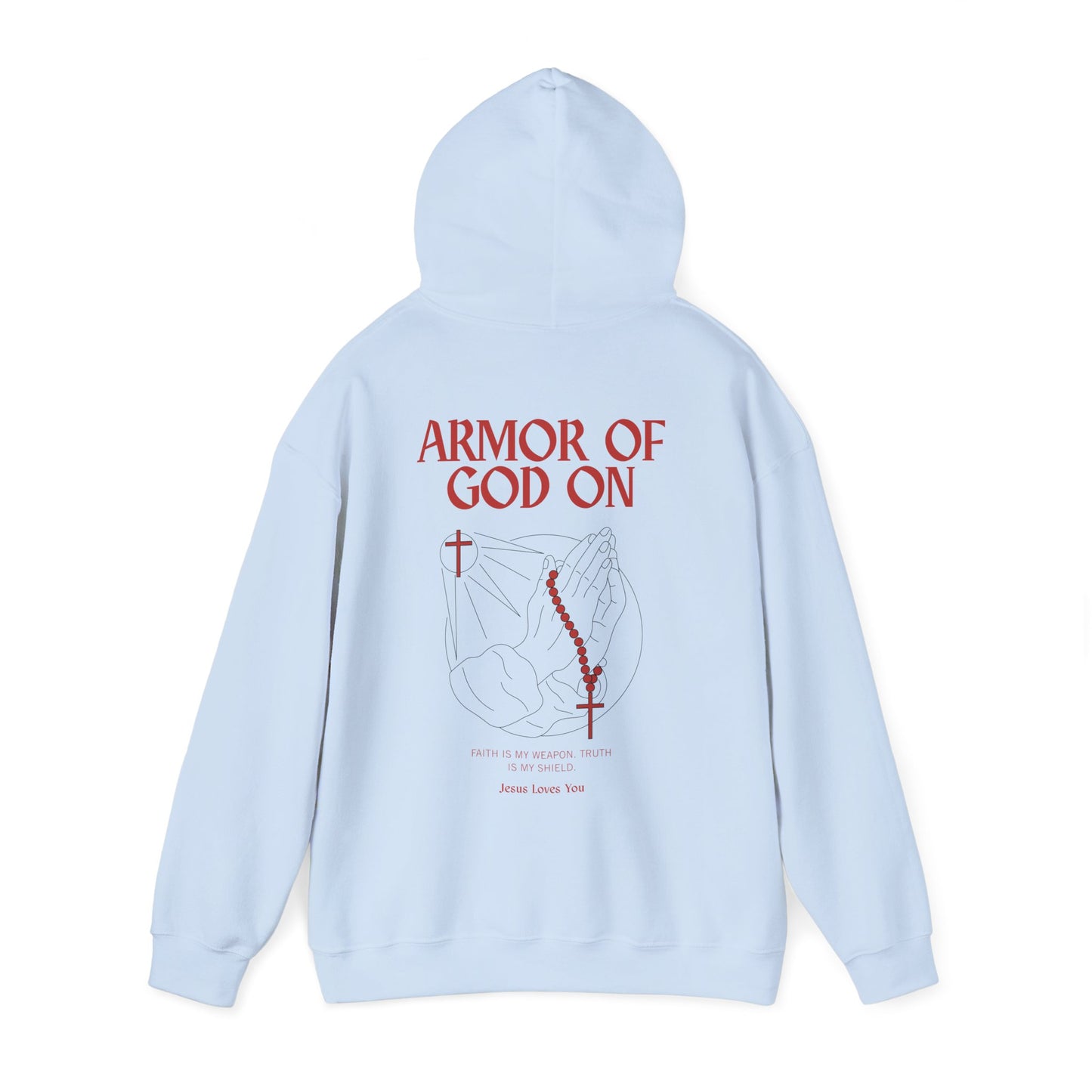 Amor of God Hoodie — Faith-Inspired Christian Sweatshirt