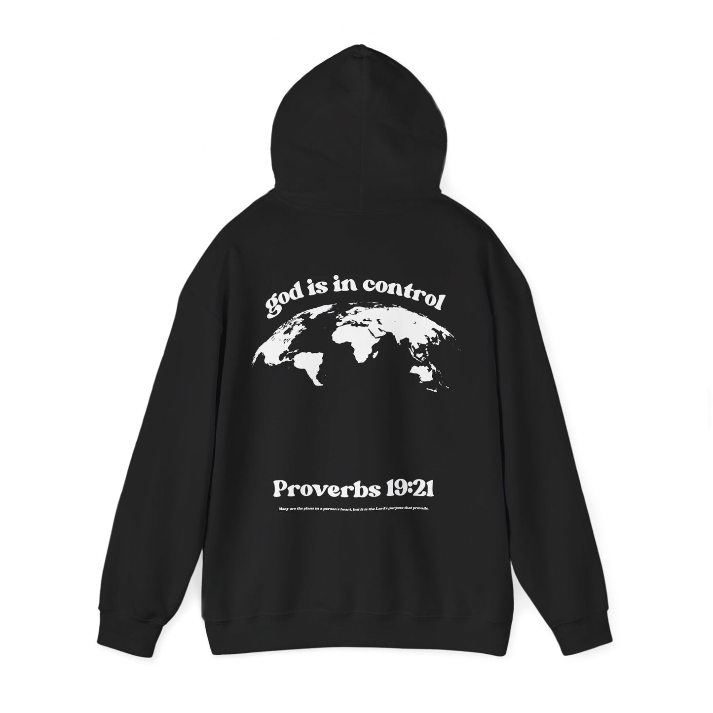 God Is In Control Hoodie — Faith-Based Christian Sweatshirt