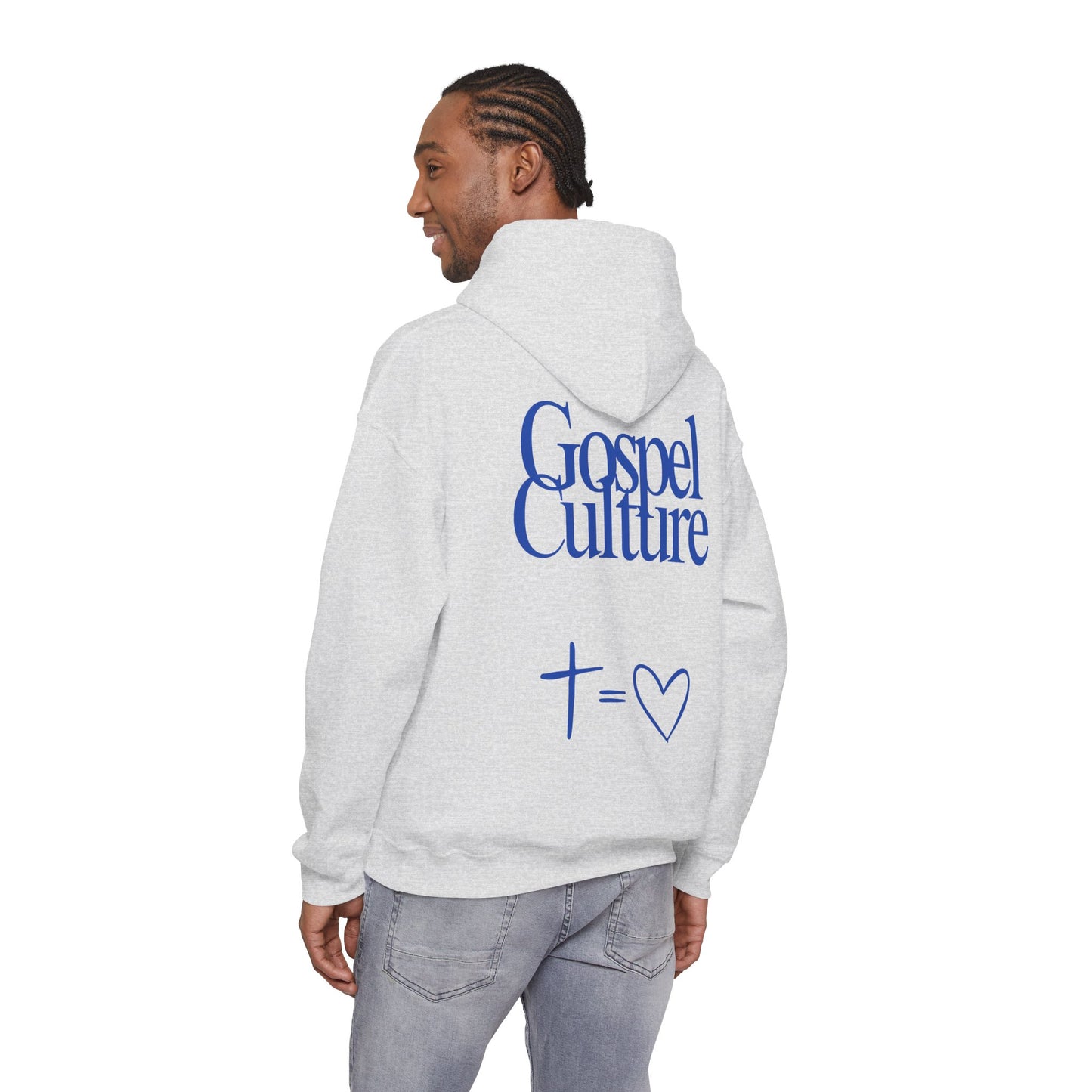 Gospel Culture Hoodie — Cross = Love Graphic Pullover