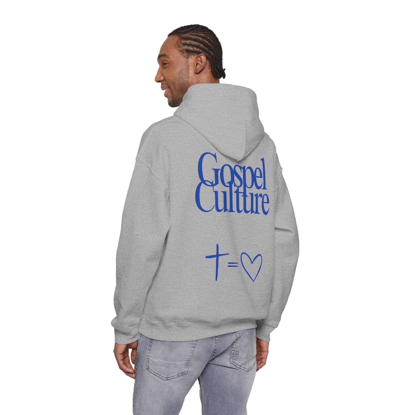 Gospel Culture Hoodie — Cross = Love Graphic Pullover