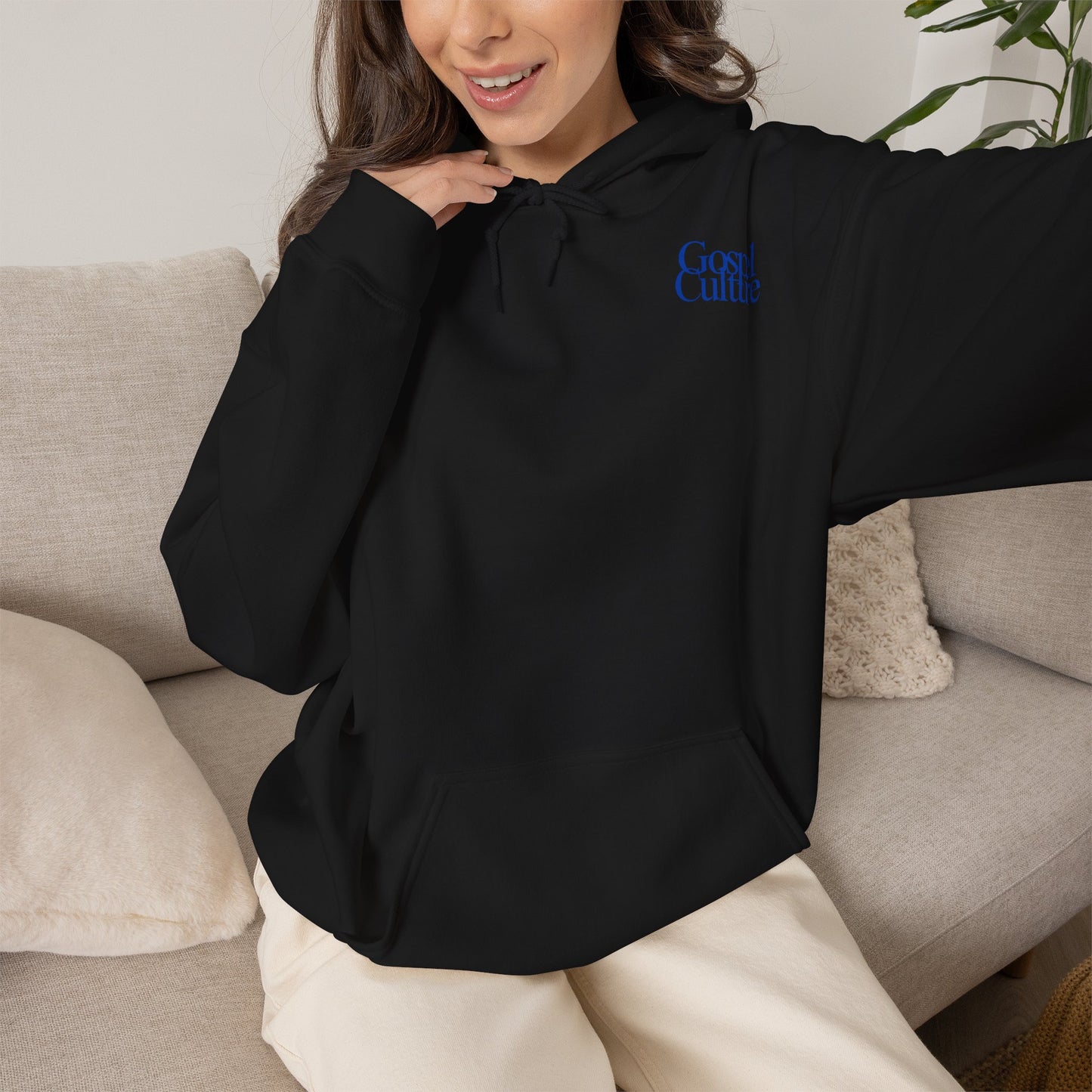 Gospel Culture Hoodie — Cross = Love Graphic Pullover