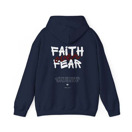Faith Over Fear Christian Hoodie