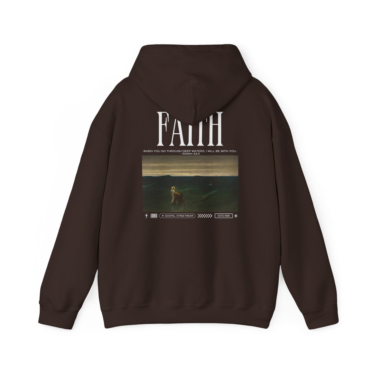 Faith Bible Verse Jesus Hoodie Sweatshirt