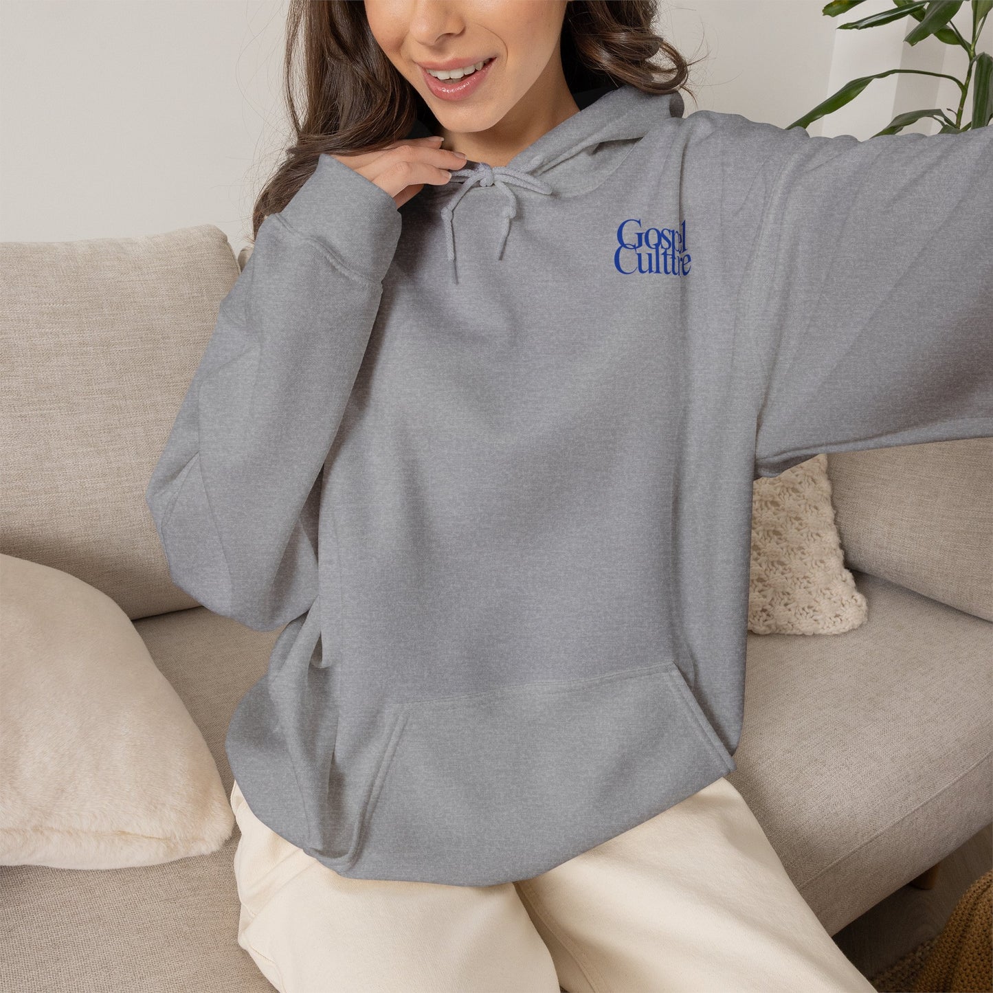Gospel Culture Hoodie — Cross = Love Graphic Pullover