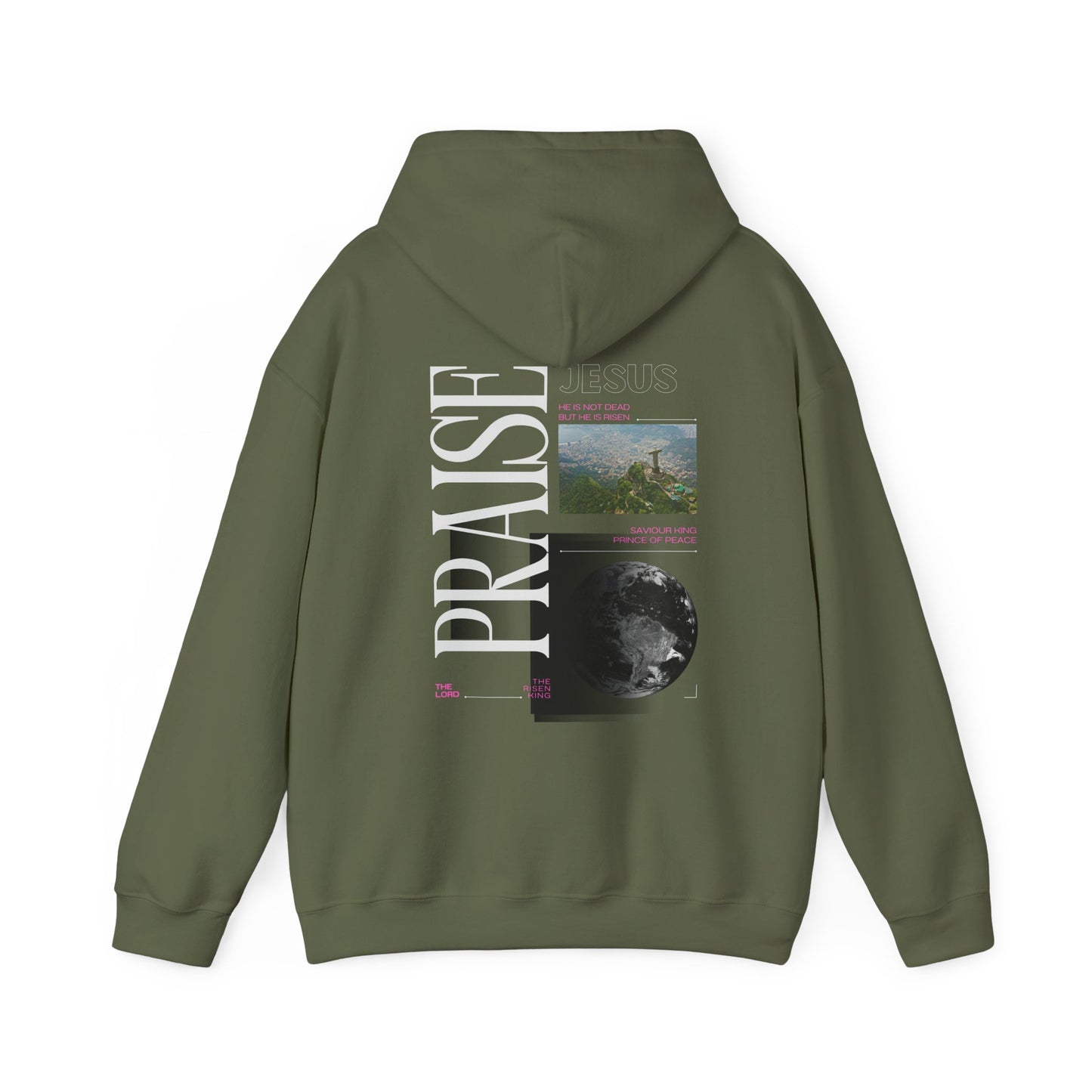 Praise Jesus Hoodie Christian Sweatshirt