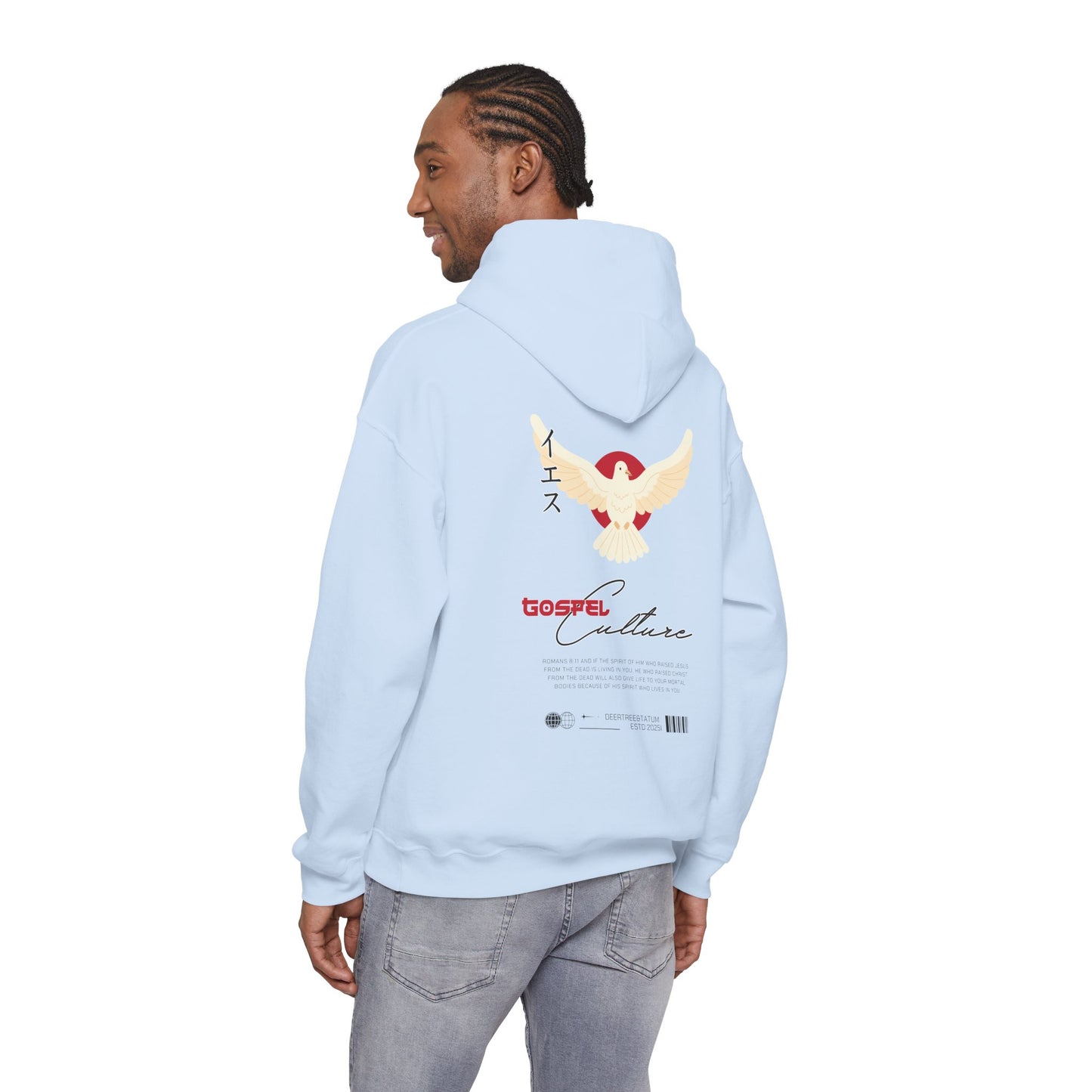 Christian Hoodie — ‘Gospel Culture’ Dove Graphic Pullover