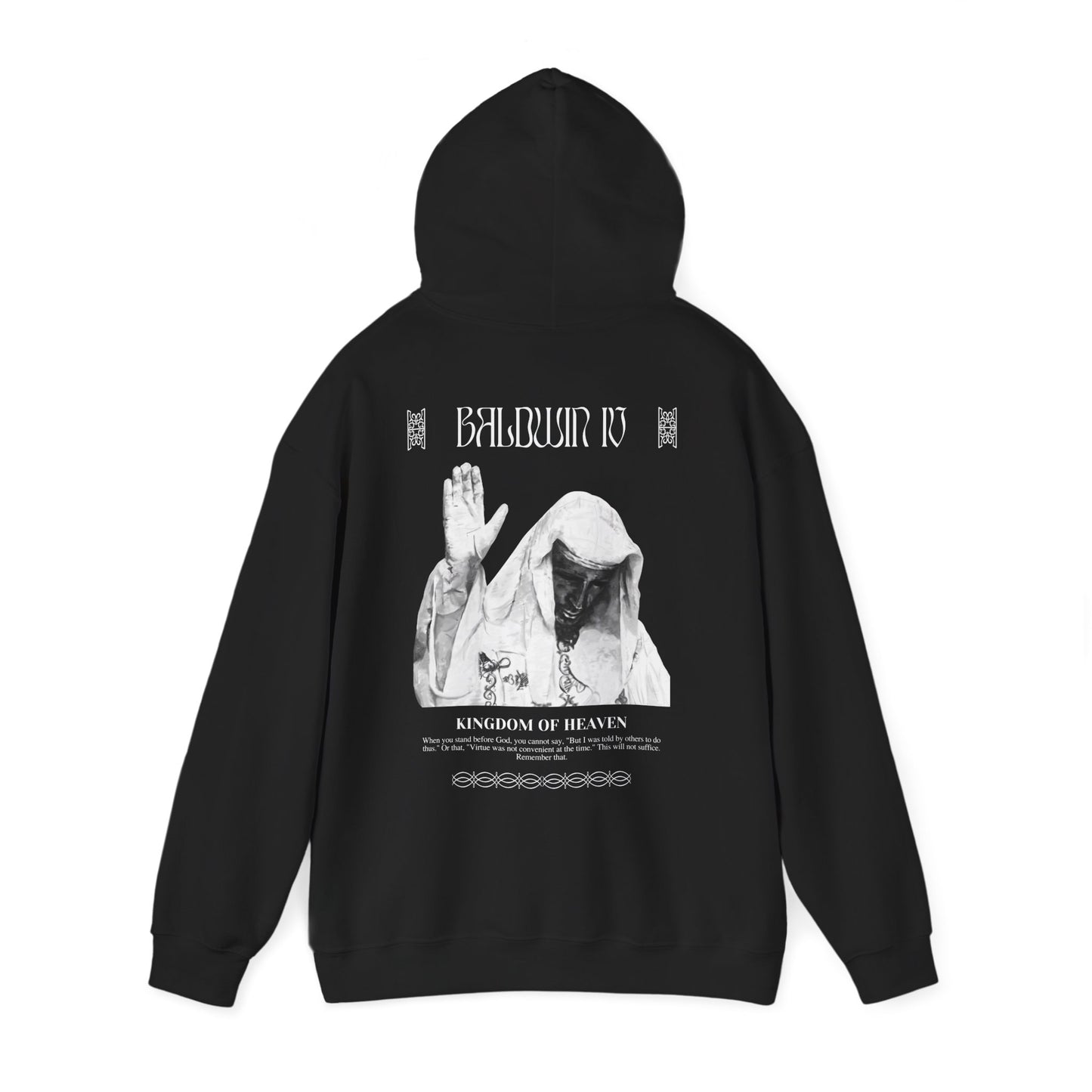 Hooded Sweatshirt Baldwin IV Kingdom of Heaven