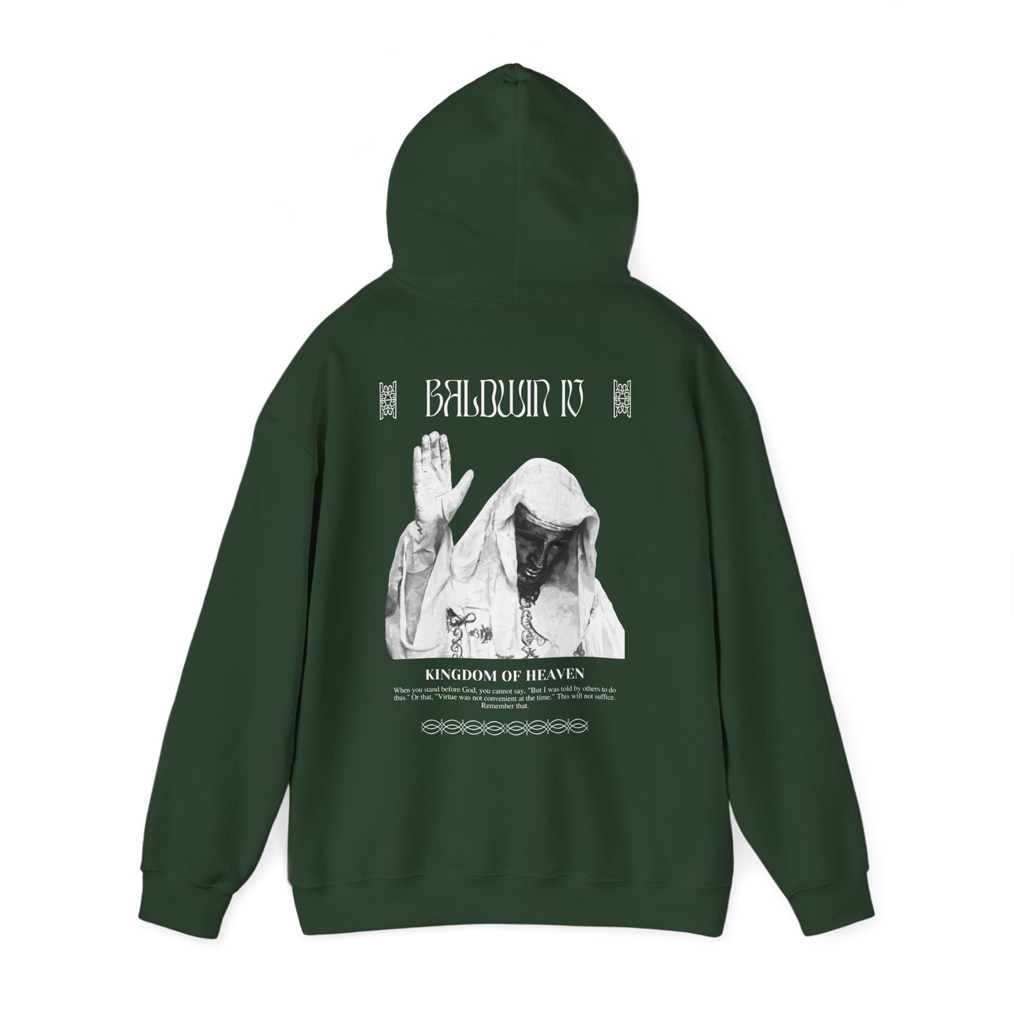 Hooded Sweatshirt Baldwin IV Kingdom of Heaven