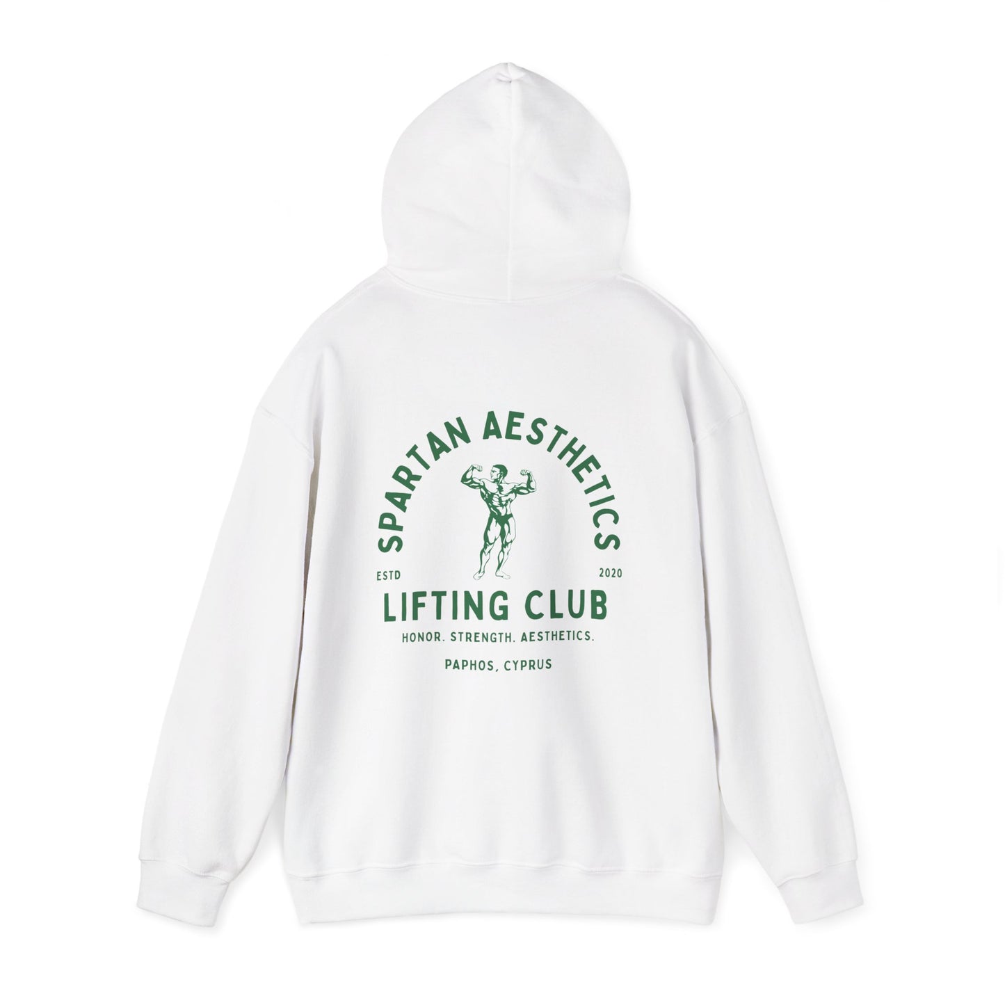 Spartan Aesthetics Lifting Club Hoodie — Bodybuilder Gym Pullover