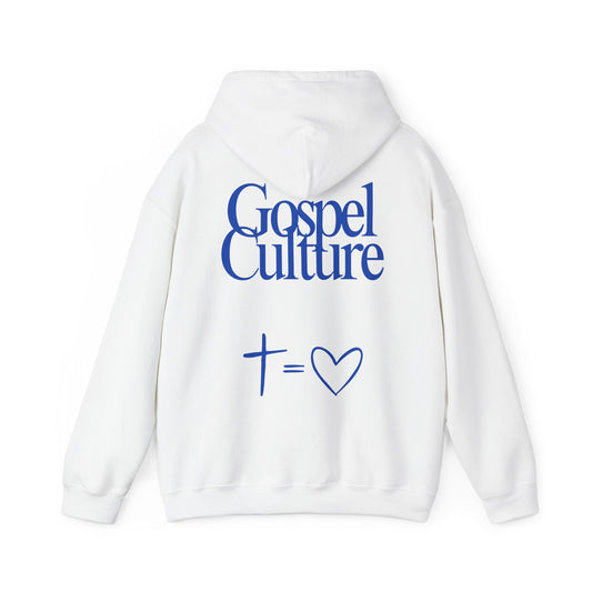 Gospel Culture Hoodie — Cross = Love Graphic Pullover